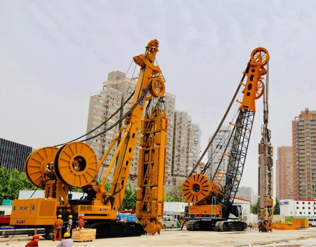 上海金泰SX40双轮铣多方出击国内深隧、轨交施工市场
